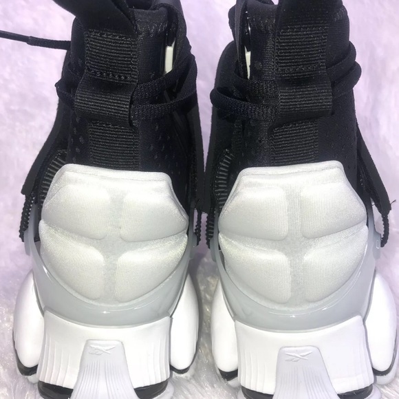 Reebok DMX Elusion 001 FT Hi Athletic Shoes Black White EF4162 - Picture 7 of 7